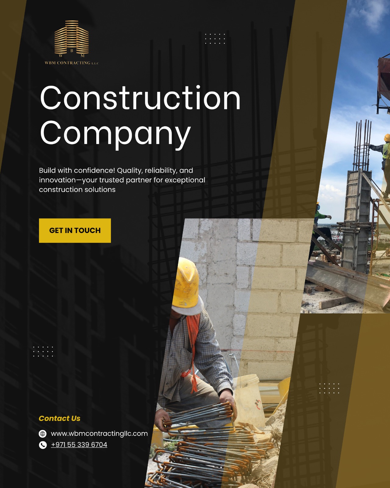 Top Construction Company in Dubai – WBM CONTRACTING LLC